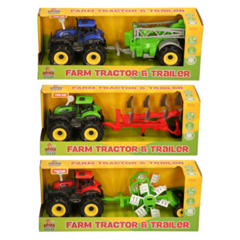 Farmer Giles Farm Tractor & Trailer Set