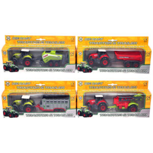 Die Cast Tractor & Trailer Set