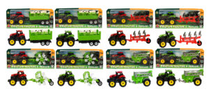 Farm Giles Friction Tractor & Trailer