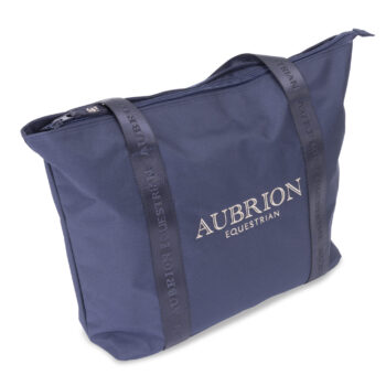 Aubrion Equestrian Tote Bag Navy