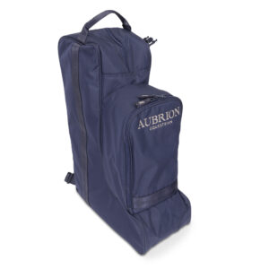 Aubrion Equestrian Hat, Whip And Boot Bag Navy