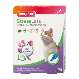 Beaphar StressLess Calming Spot On Fot Cats 3pk