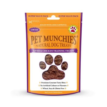 Pet Munchies Liver and Chicken Training Treats 150g