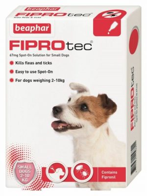 Beaphar FIPROtec Spot-On Small Dog 4 Pipettes