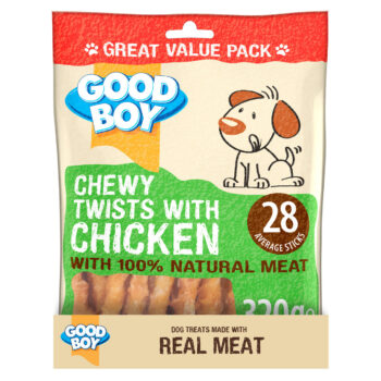 Good Boy Chicken Twists 320g