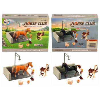 Horse Club – Farm Life Grooming & Bathing Playsets