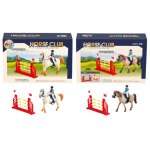 Horse And Hurdle Set
