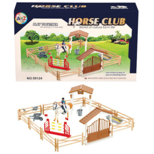 Horse Equestrian Scene Set