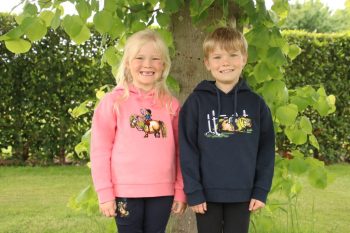 Hy Equestrian Thelwell Collection Children’s Badge Hoodie