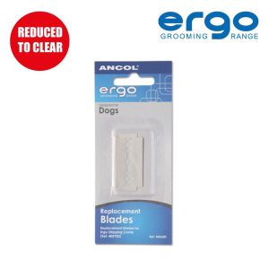 Ancol Ergo Stripping Comb Blades 3pk