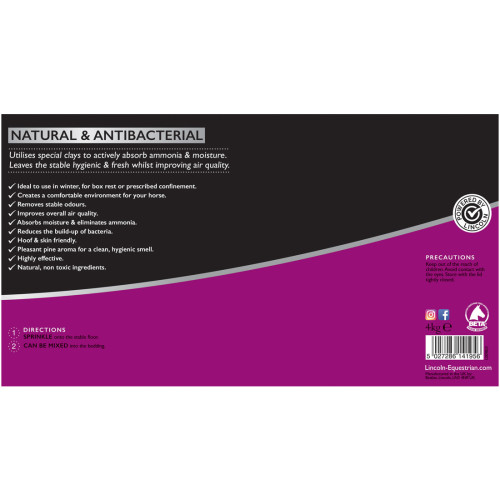 Lincoln Stable Deodoriser 4kg