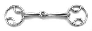 Shires Bevel Bit With Jointed Mouth