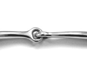Shires Bevel Bit With Jointed Mouth