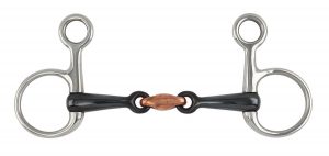 Shires Hanging Cheek Sweet Iron Snaffle