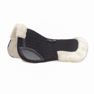 Shires Equestrian ARMA Deluxe Cotton Half Pad Black/Natural