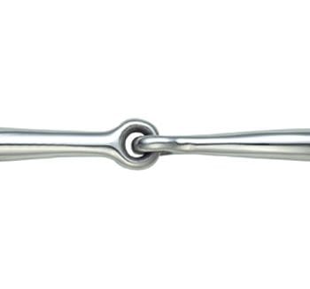 Shires Flat Ring Jointed Eggbutt