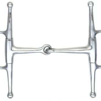 Shires Full Cheek Eggbutt Snaffle