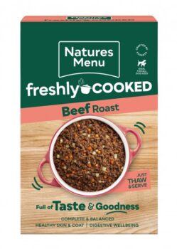 Natures Menu Freshly Cooked Beef