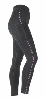 Shires Aubrion Brook Logo Riding Tights