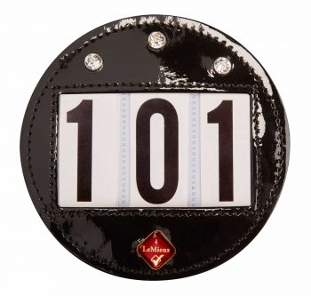 LeMieux Bridle Number Patent Holder Black (Round)