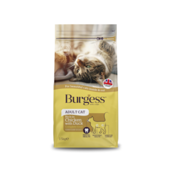 Burgess Adult Cat Chicken & Duck 1.5Kg