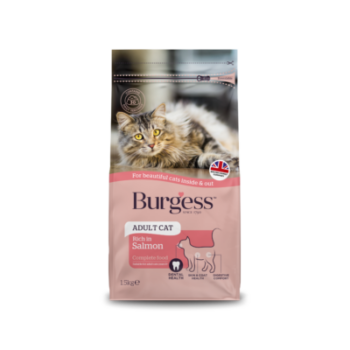 Burgess Adult Cat Scottish Salmon 1.5kg