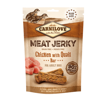 Carnilove Meat Jerky Chicken With Quail 100g
