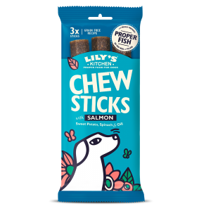 Lily's Kitchen Chew Sticks With Salmon 120g