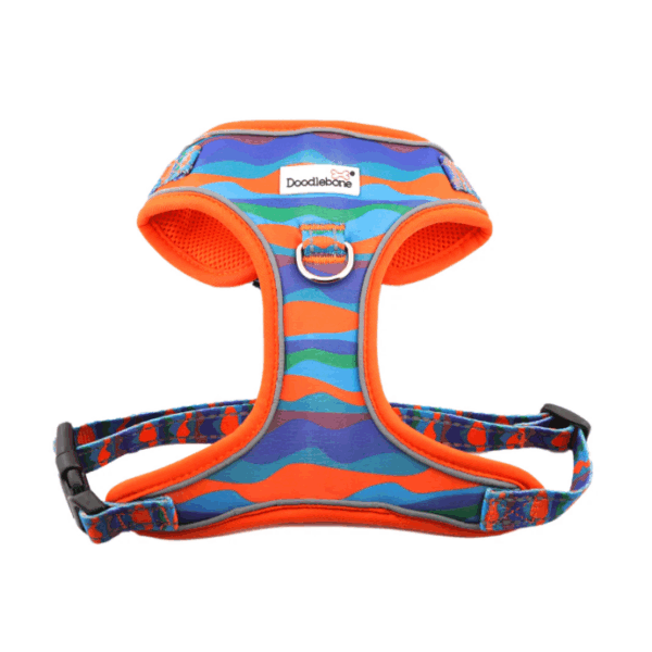 Doodlebone Adjustable Airmesh Harness Waves