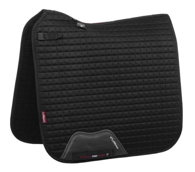 LeMieux Suede Dressage Square Black