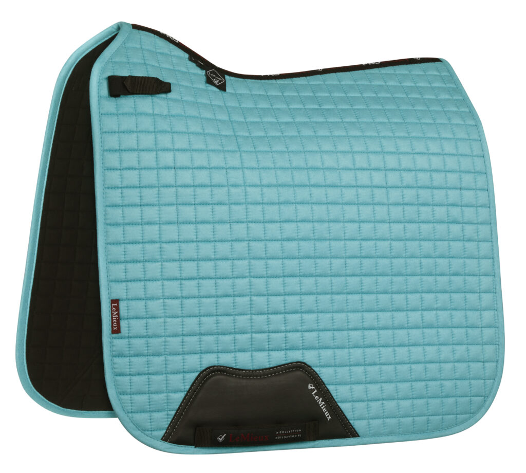 LeMieux Suede Dressage Square Azure