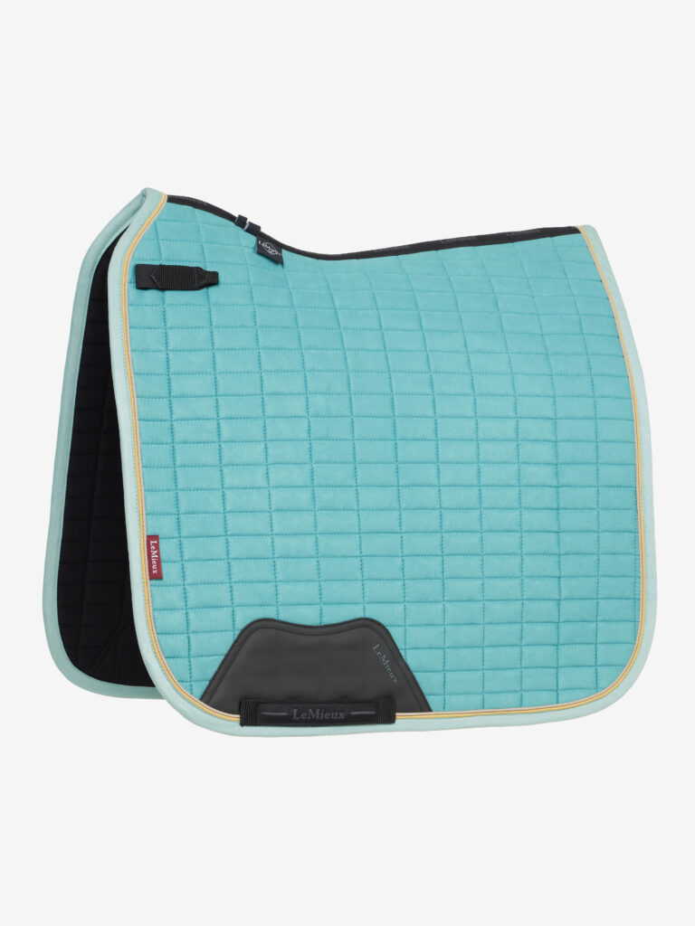 LeMieux Suede Dressage Square Lagoon