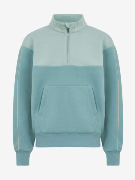LeMieux Young Rider Kate Quarter Zip Sweat Lagoon