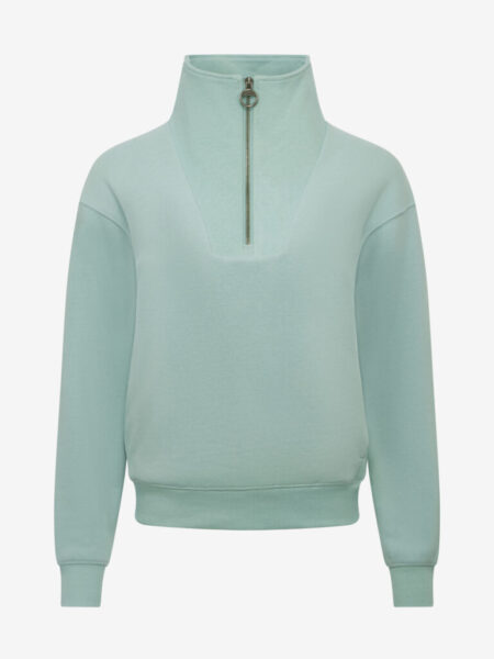 LeMieux Keira Quarter Neck Sweat Aqua