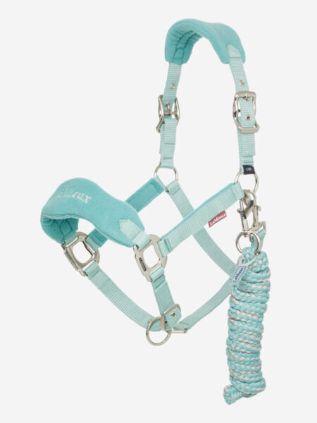 LeMieux Vogue Headcollar & Rope Lagoon