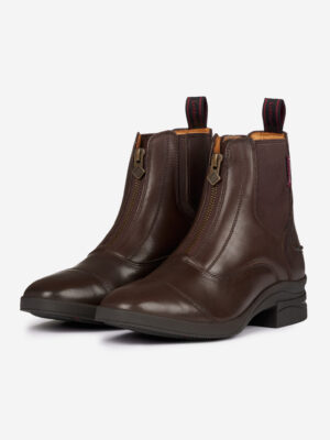 LeMieux Zip Paddock Boot Brown Junior