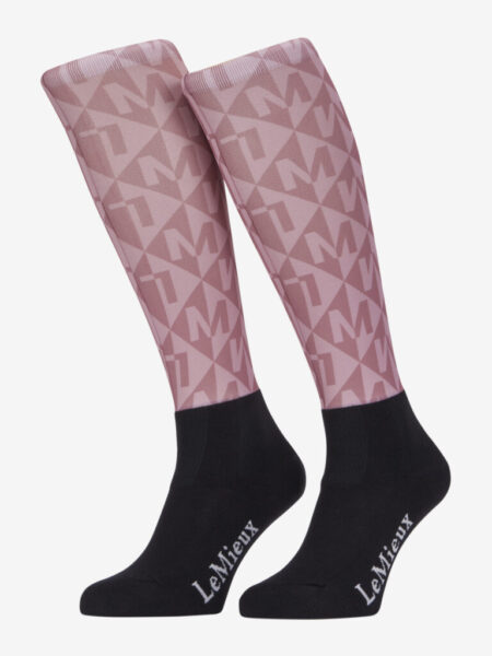 LeMieux Footsie Socks Peony
