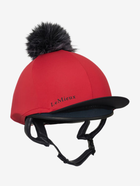 LeMieux Pom Hat Silk Chilli