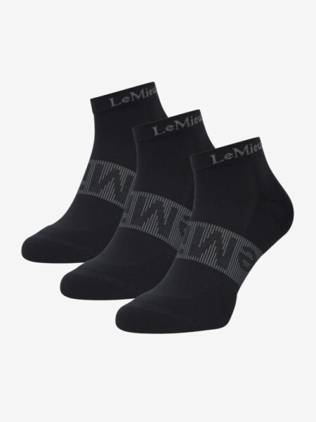 LeMieux Trainer Socks Black