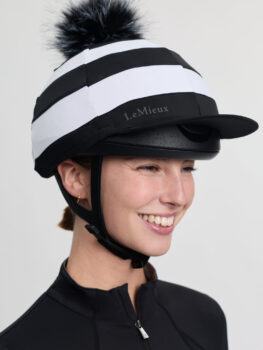 LeMieux Derby Pom Hat Silk
