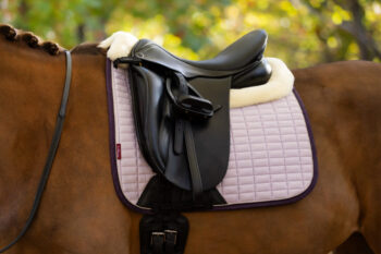 LeMieux Merino+ Suede Dressage Square