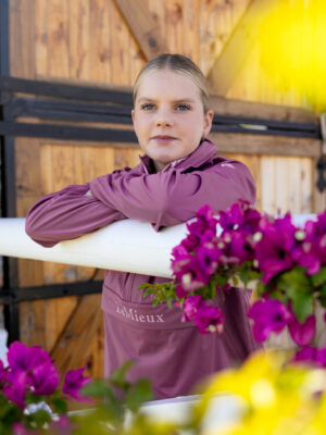 Young Rider Paige Quarter Zip Waterproof Jacket