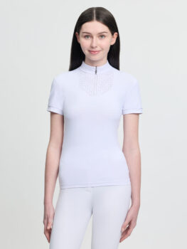 LeMieux Young Rider Brilliance Livvy Short Sleeve Show Shirt