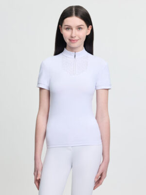 LeMieux Young Rider Brilliance Livvy Short Sleeve Show Shirt