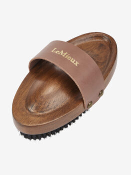 LeMieux Artisan Mixed Bristle Brush Brown