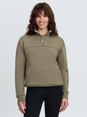 LeMieux Scarlet Quarter Zip Sweat