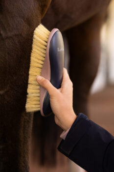 LeMieux Body Brush Navy