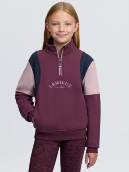 LeMieux Young Rider Viola Quarter Zip Sweat