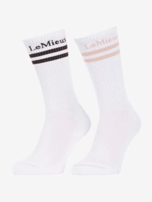 LeMieux High Crew Socks 2 Pack