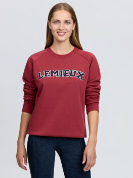 LeMieux Vida Varsity Crew Neck Sweat